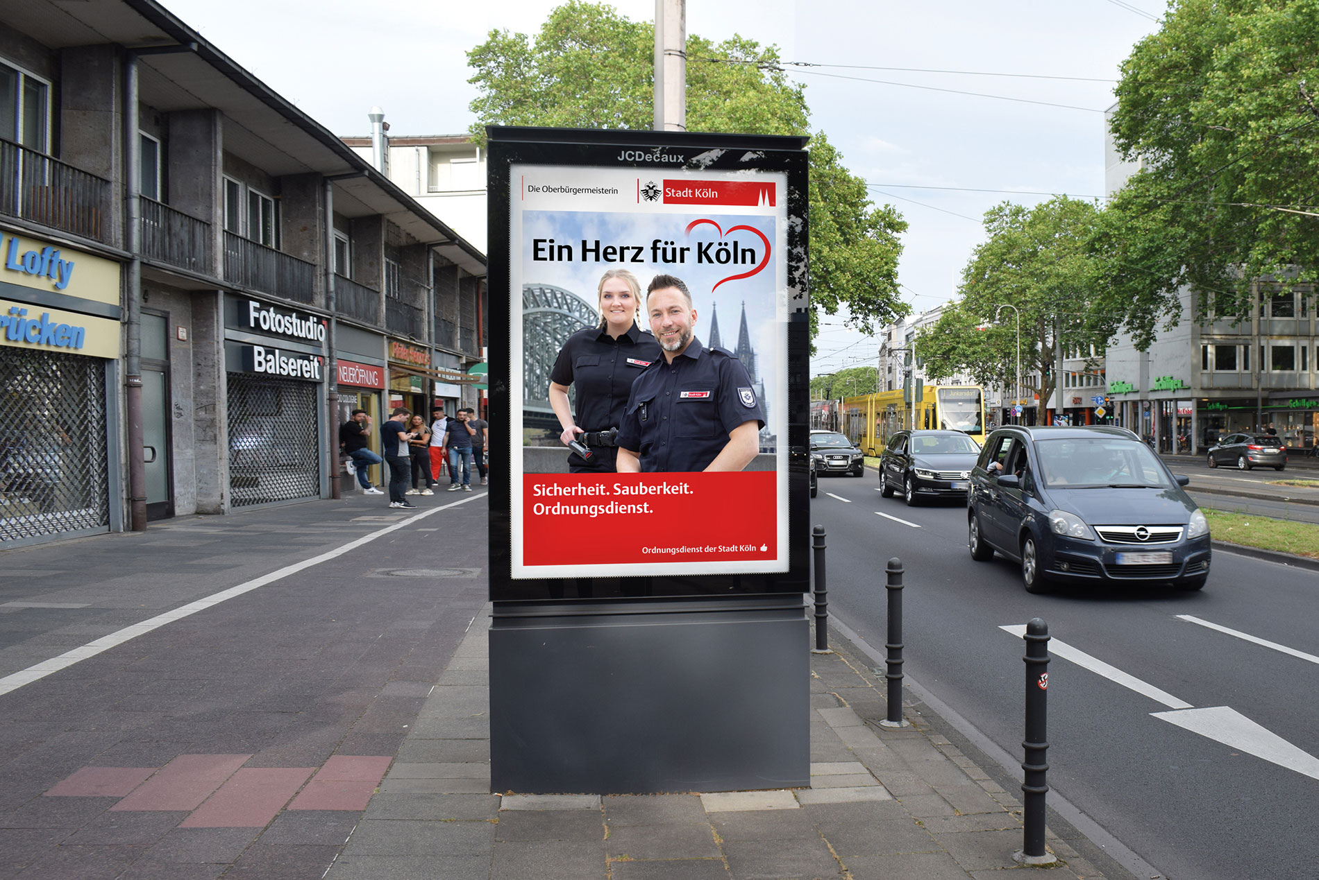 Plakat des Ordnungsamts