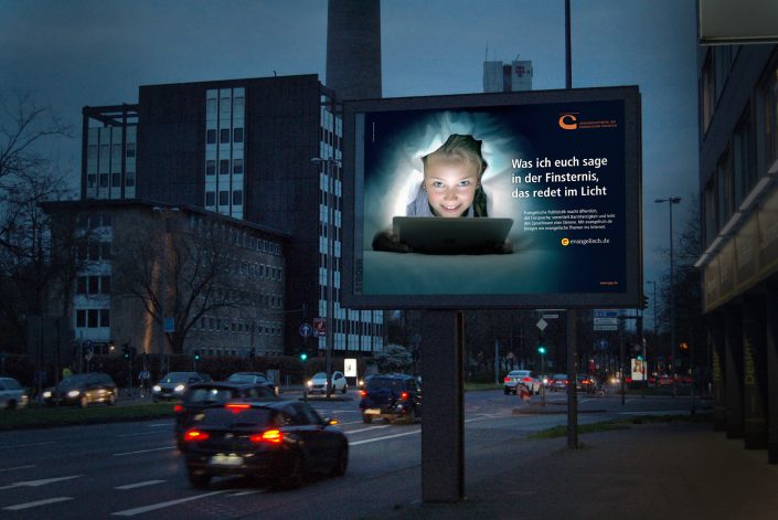 Kölner Stadt am Abend